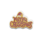 Merry Christmas Bath Bomb Mold