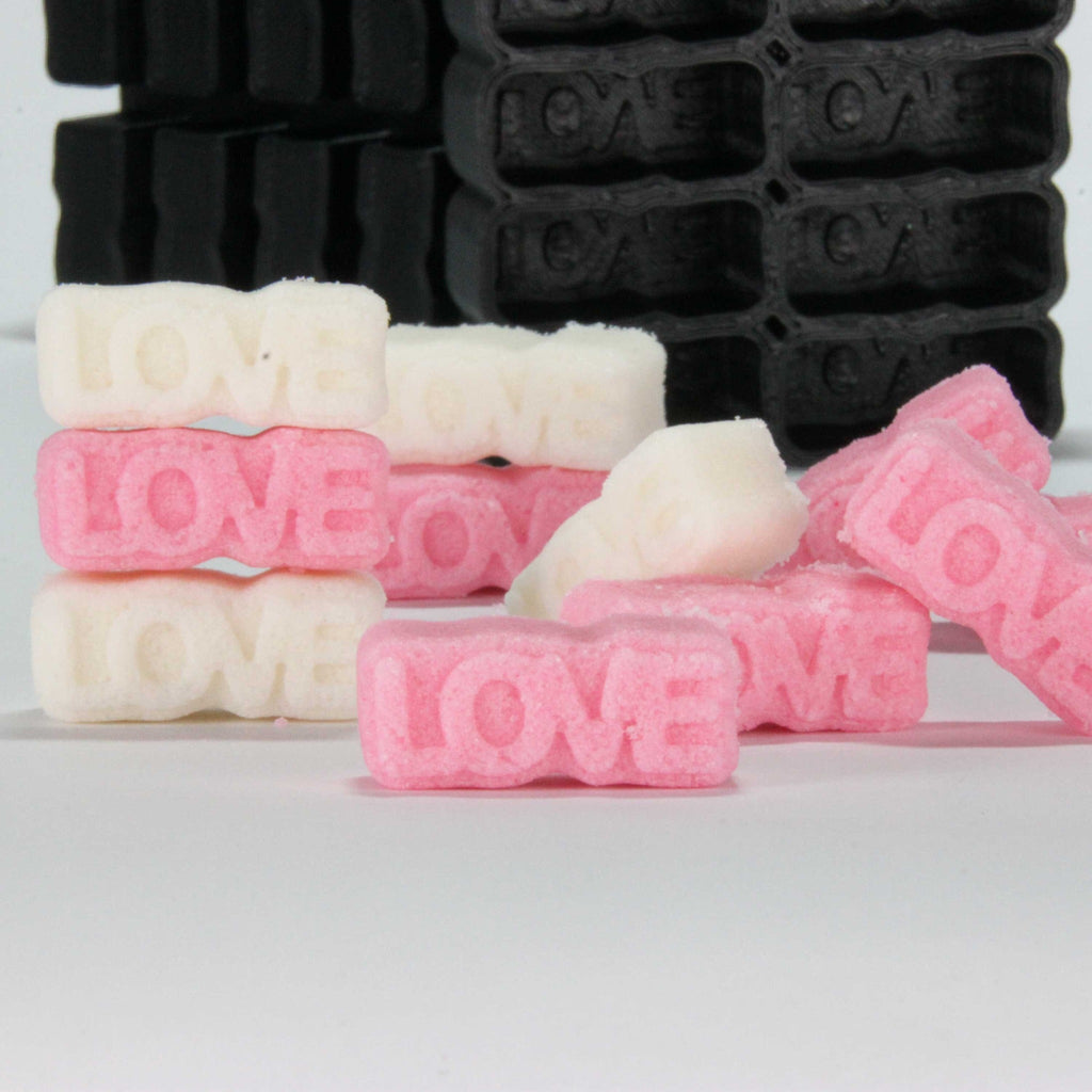 Mini LOVE (X10) Bath Bomb Mold - The Bath Time