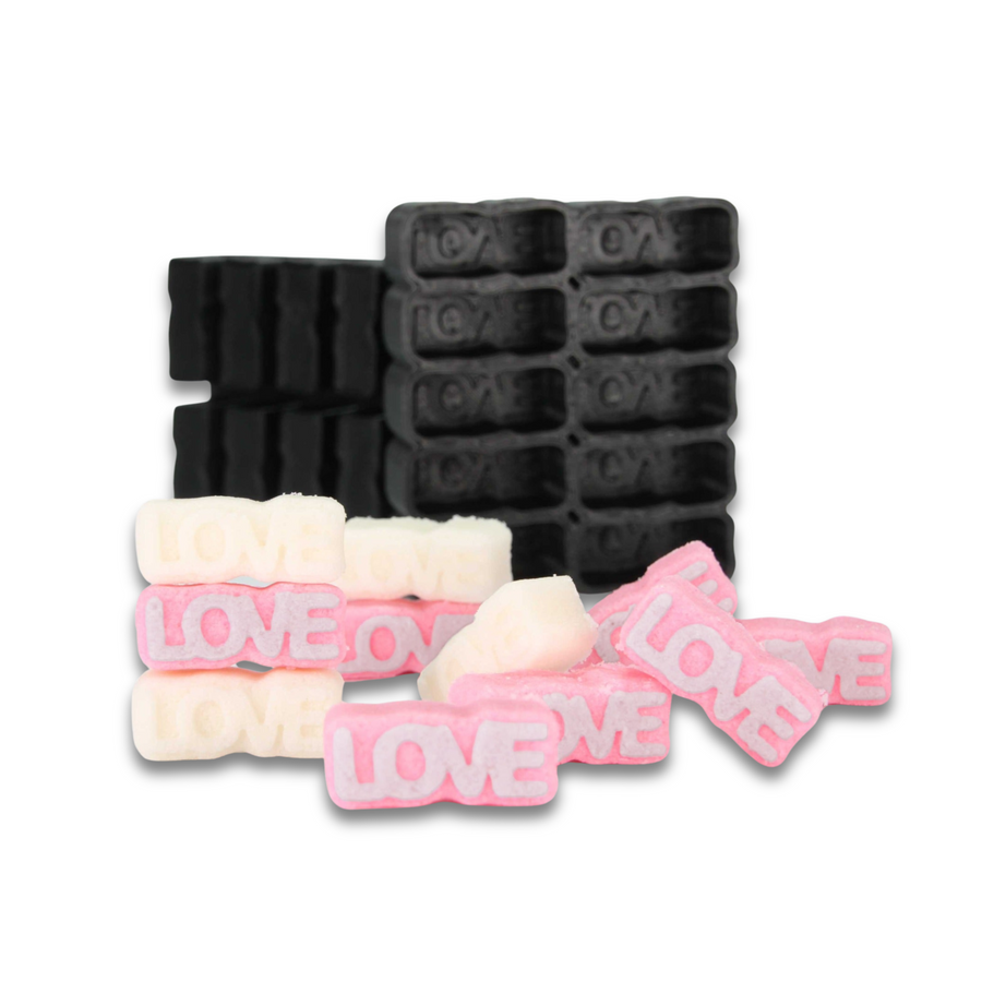 Mini LOVE (X10) Bath Bomb Mold