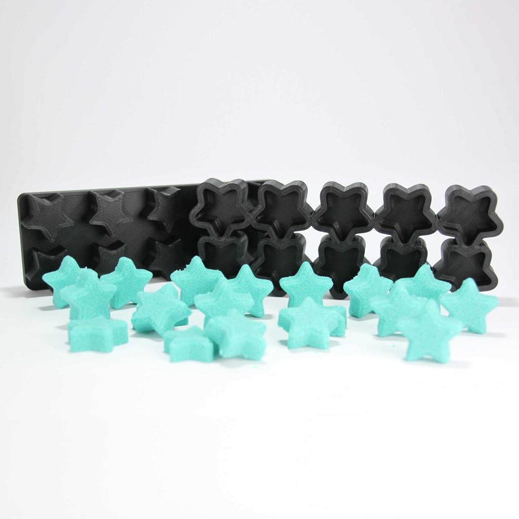 Mini Star (X10) Bath Bomb Mold - The Bath Time
