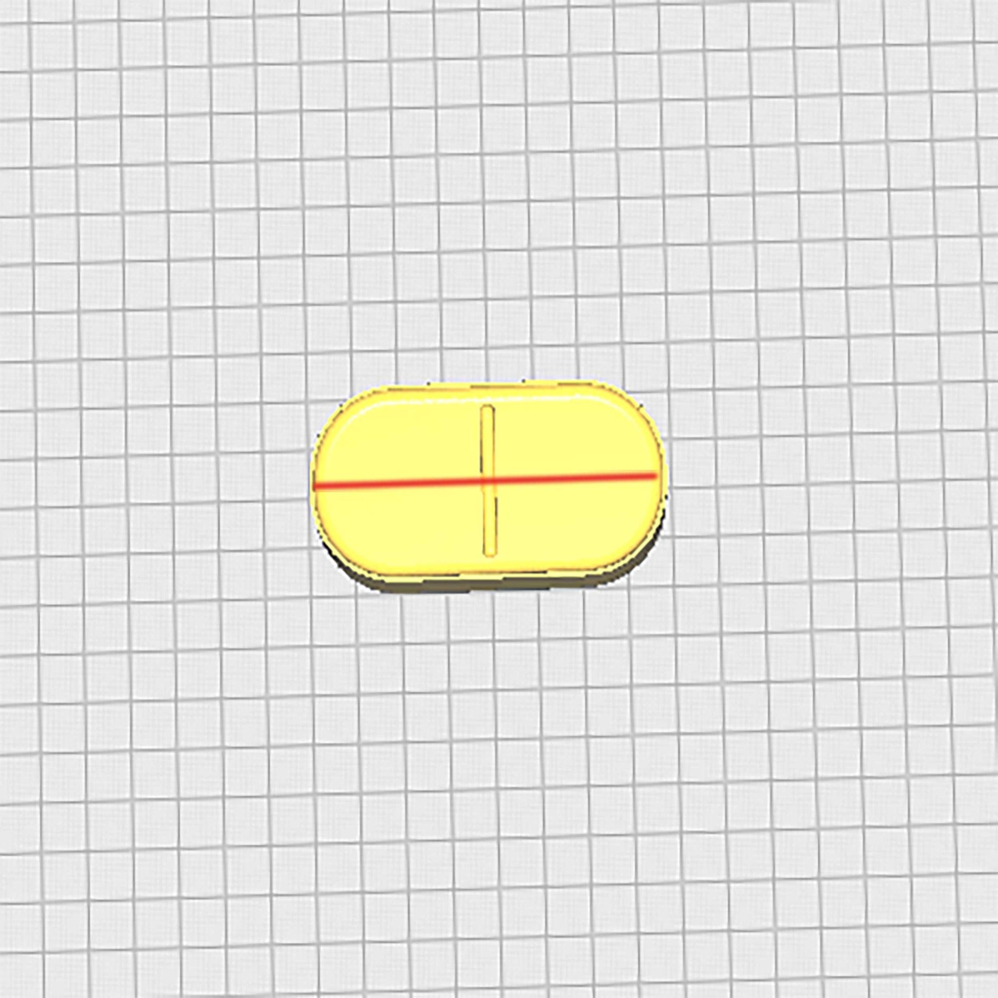 Oval Pill Bath Bomb Mold - The Bath Time