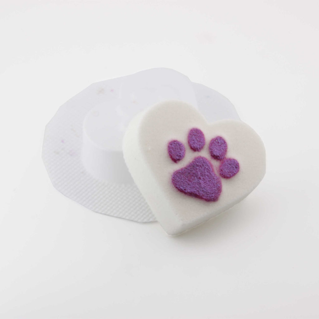 Paw Heart Mold - The Bath Time