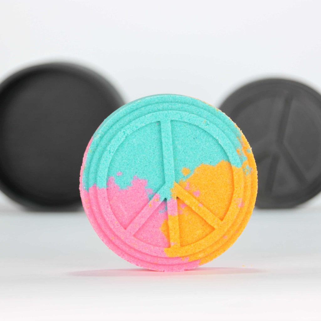 Peace Sign Bath Bomb Mold - The Bath Time