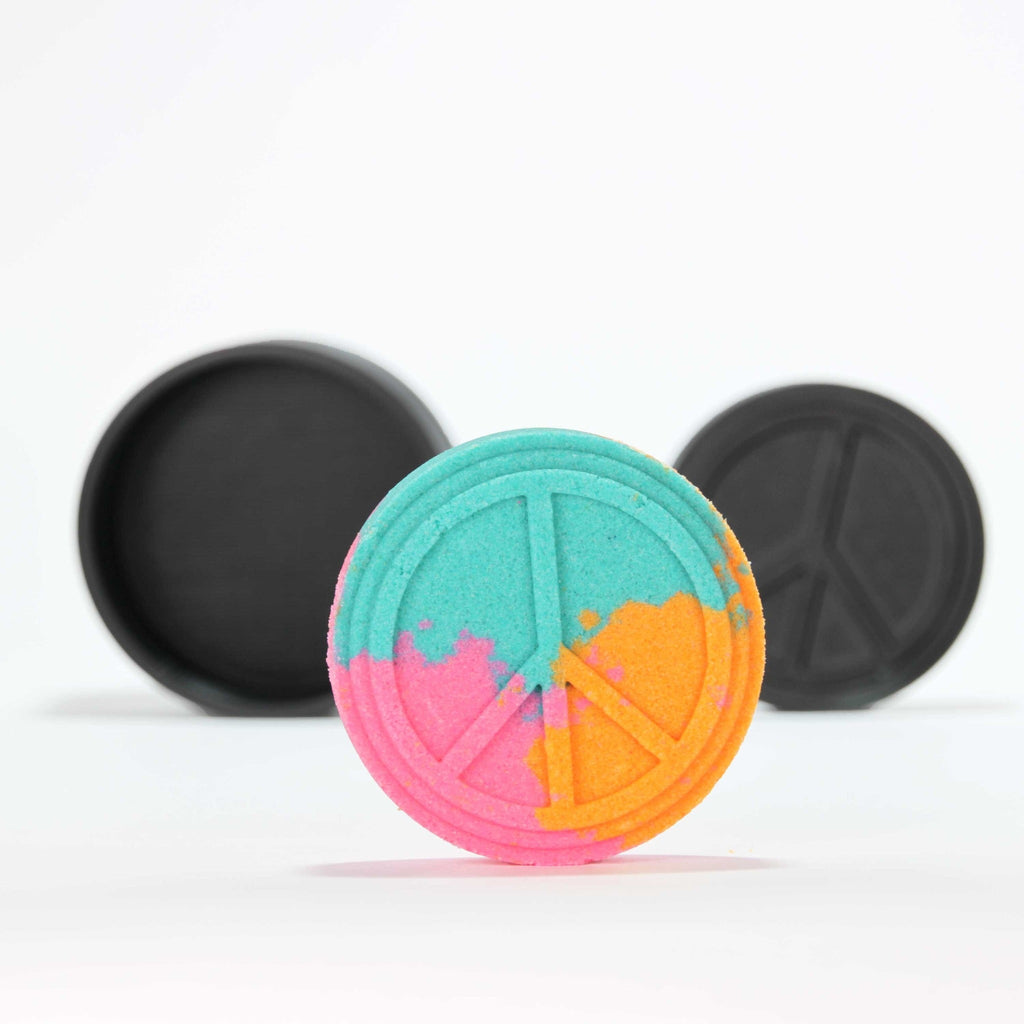 Peace Sign Bath Bomb Mold - The Bath Time