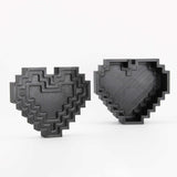 Pixel Heart Bath Bomb Mold - The Bath Time