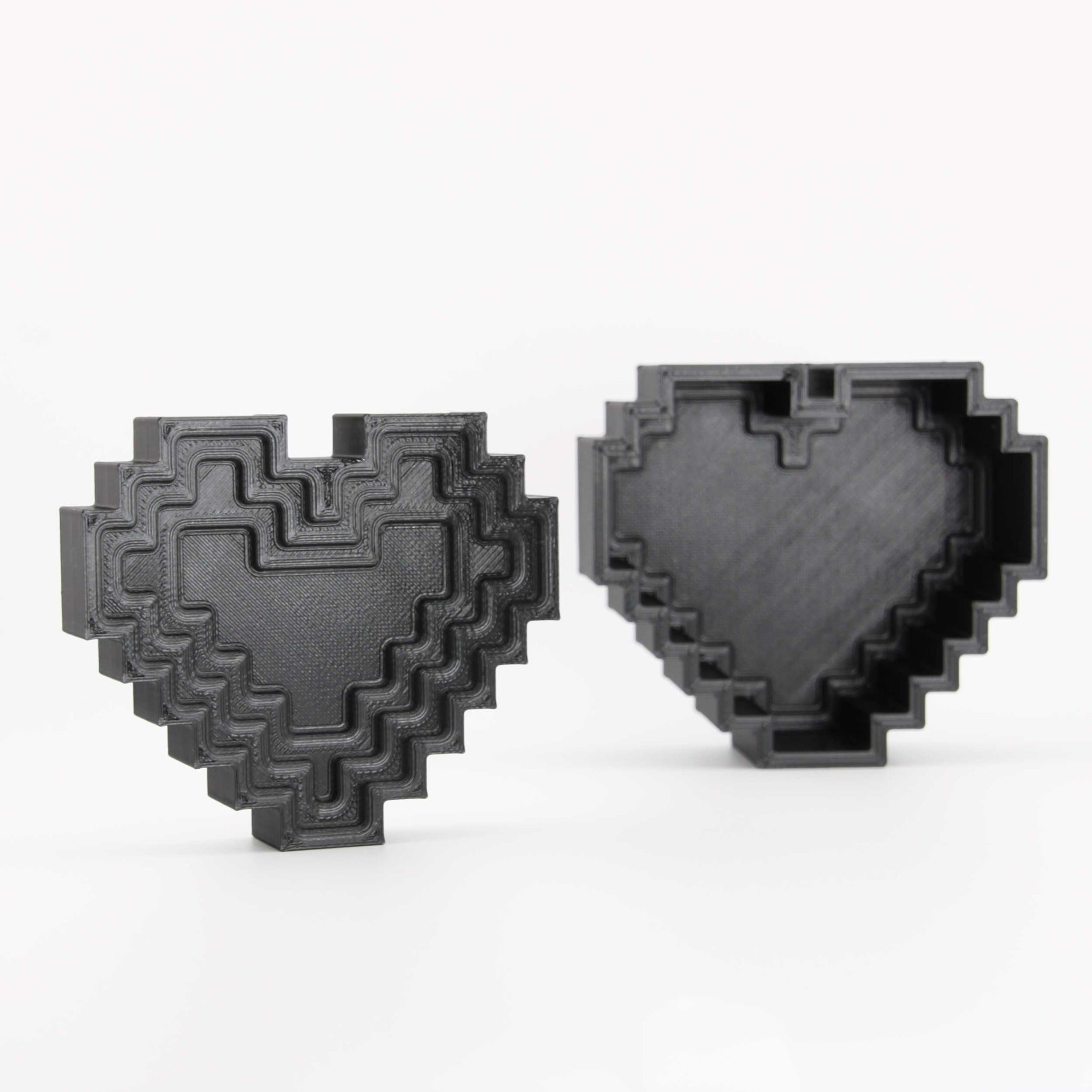 Pixel Heart Bath Bomb Mold - The Bath Time