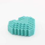 Pixel Heart Bath Bomb Mold - The Bath Time