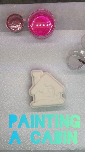 Cabin Bath Bomb Mold