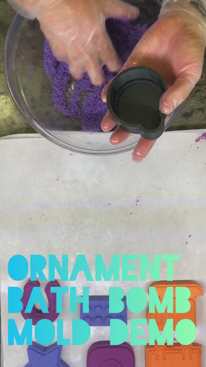 Ornament Bath Bomb Mold
