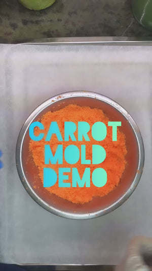 Carrot Bath Bomb Mold