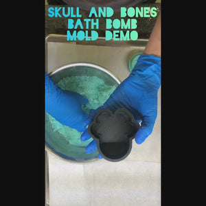 Skull & Bones Bath Bomb Mold - The Bath Time