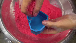 Geometric Heart Bath Bomb Mold