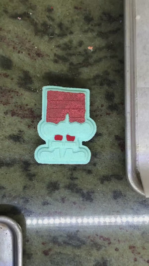 Chimney Santa Bath Bomb Mold