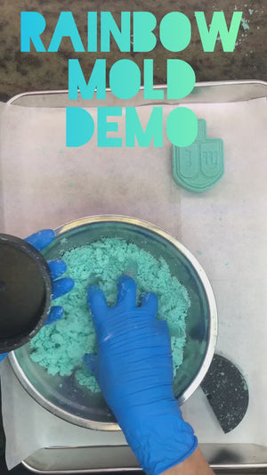 Rainbow Bath Bomb Mold