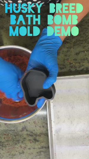 Husky Bath Bomb Mold