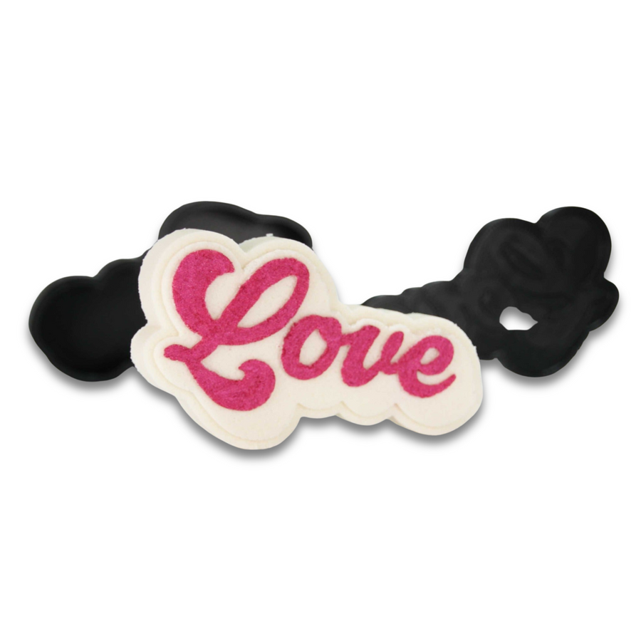 Retro Love Bath Bomb Mold