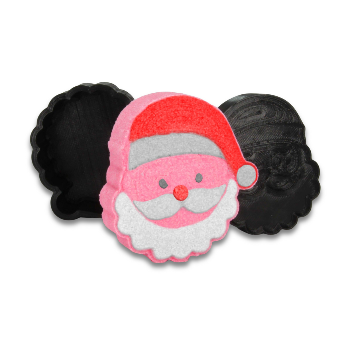 Santa Head Bath Bomb Mold