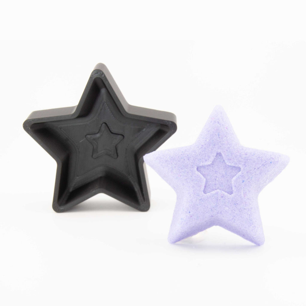 Star Hybrid Bath Bomb Mold - The Bath Time