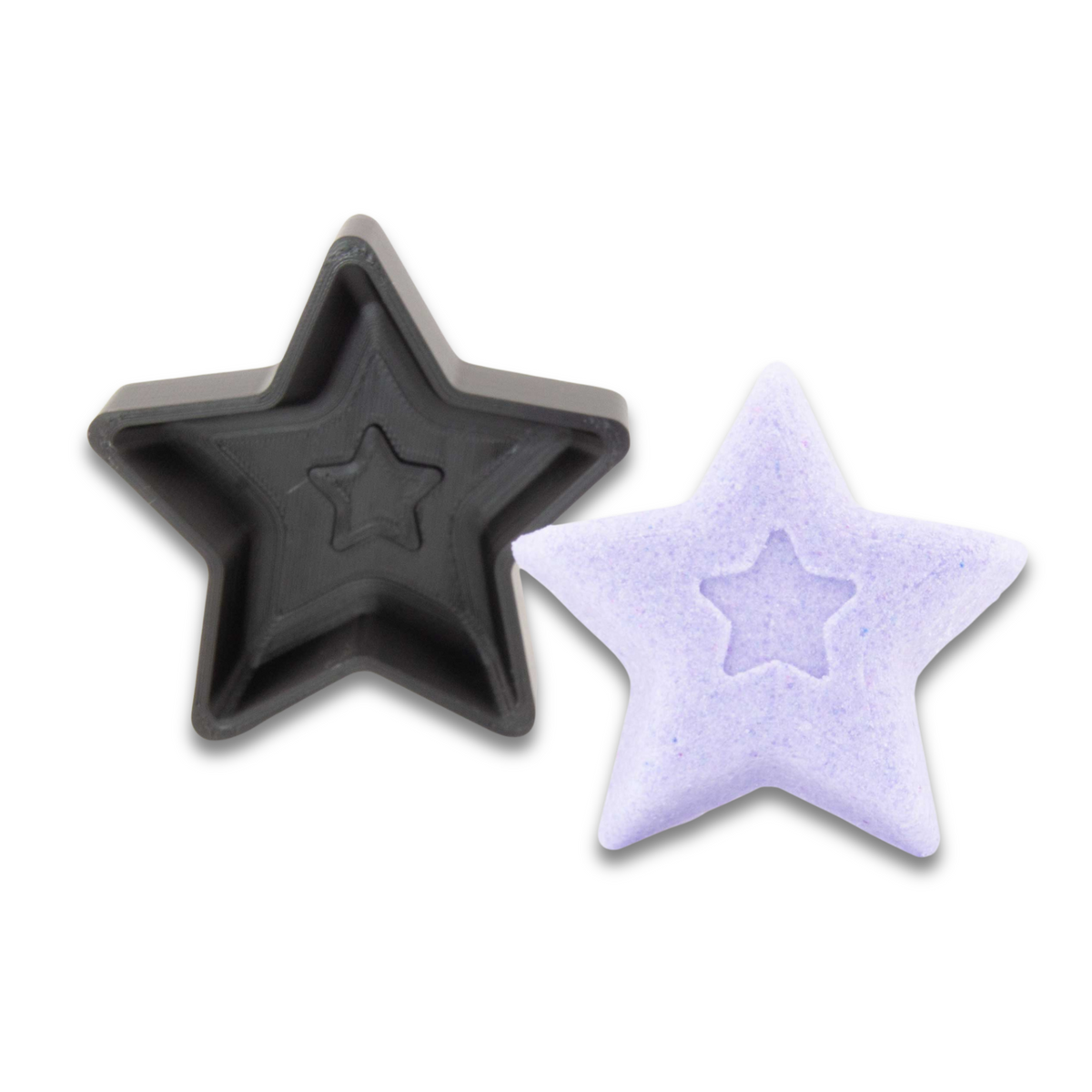 Star Hybrid Bath Bomb Mold