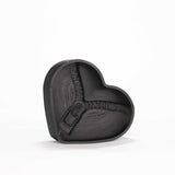 Zipper Heart Bath Bomb Mold - The Bath Time