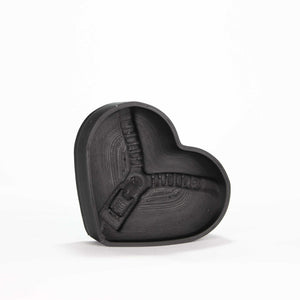 Zipper Heart Bath Bomb Mold - The Bath Time