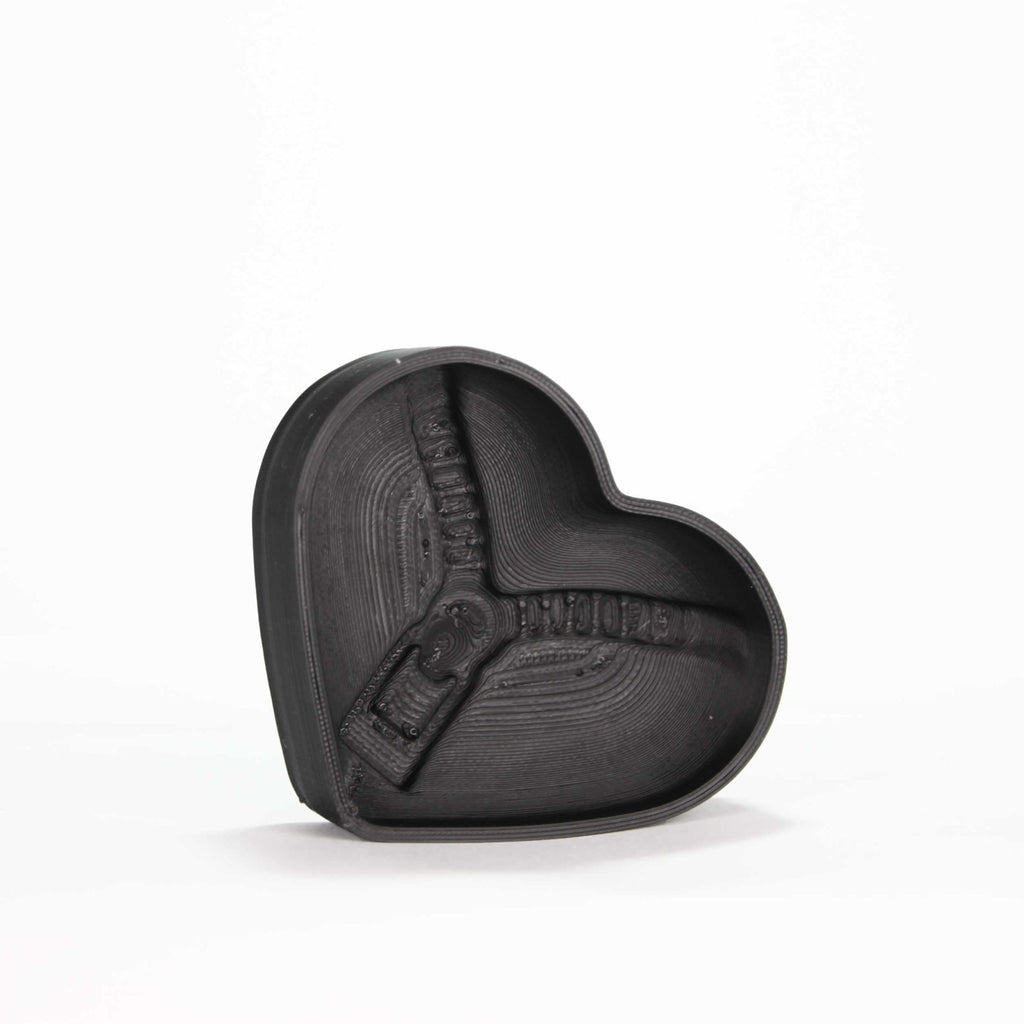 Zipper Heart Bath Bomb Mold - The Bath Time