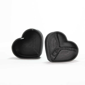 Zipper Heart Bath Bomb Mold - The Bath Time